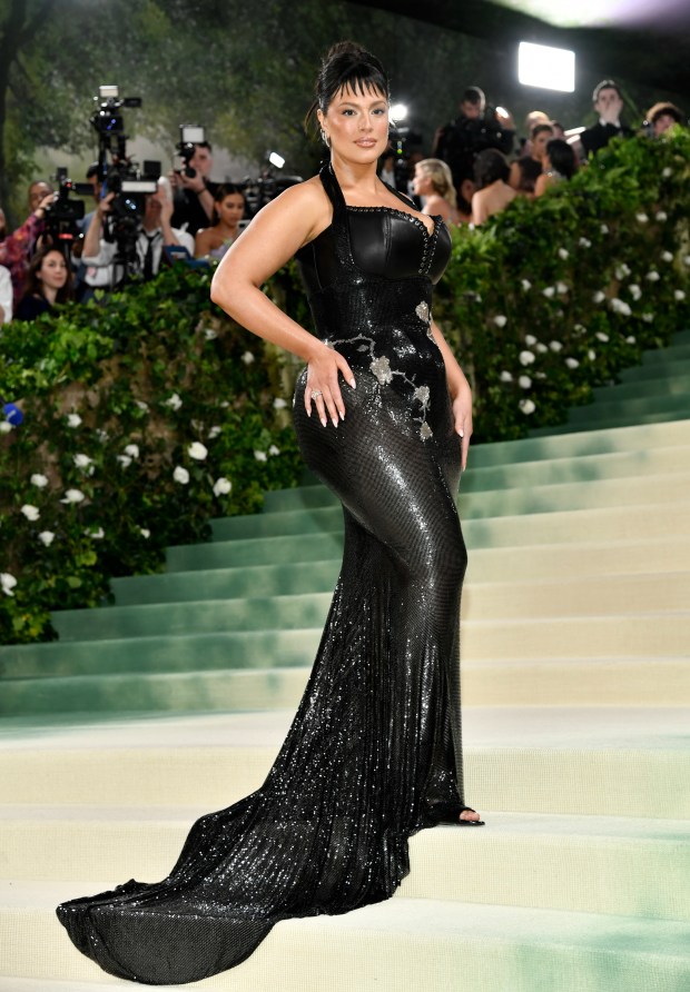 Ashley Graham attends The Metropolitan Museum of Art's Costume Institute benefit gala celebrating the opening of the "Sleeping Beauties: Reawakening Fashion" exhibition on Monday, May 6, 2024, in New York.