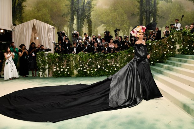 Zendaya attends The Metropolitan Museum of Art's Costume Institute benefit gala celebrating the opening of the "Sleeping Beauties: Reawakening Fashion" exhibition on Monday, May 6, 2024, in New York.