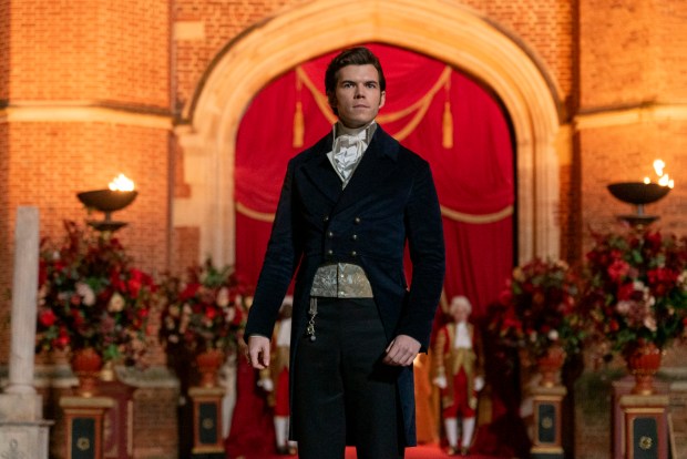 Bridgerton. Luke Newton as Colin Bridgerton in episode 304 of Bridgerton. Cr. Liam Daniel/Netflix © 2024