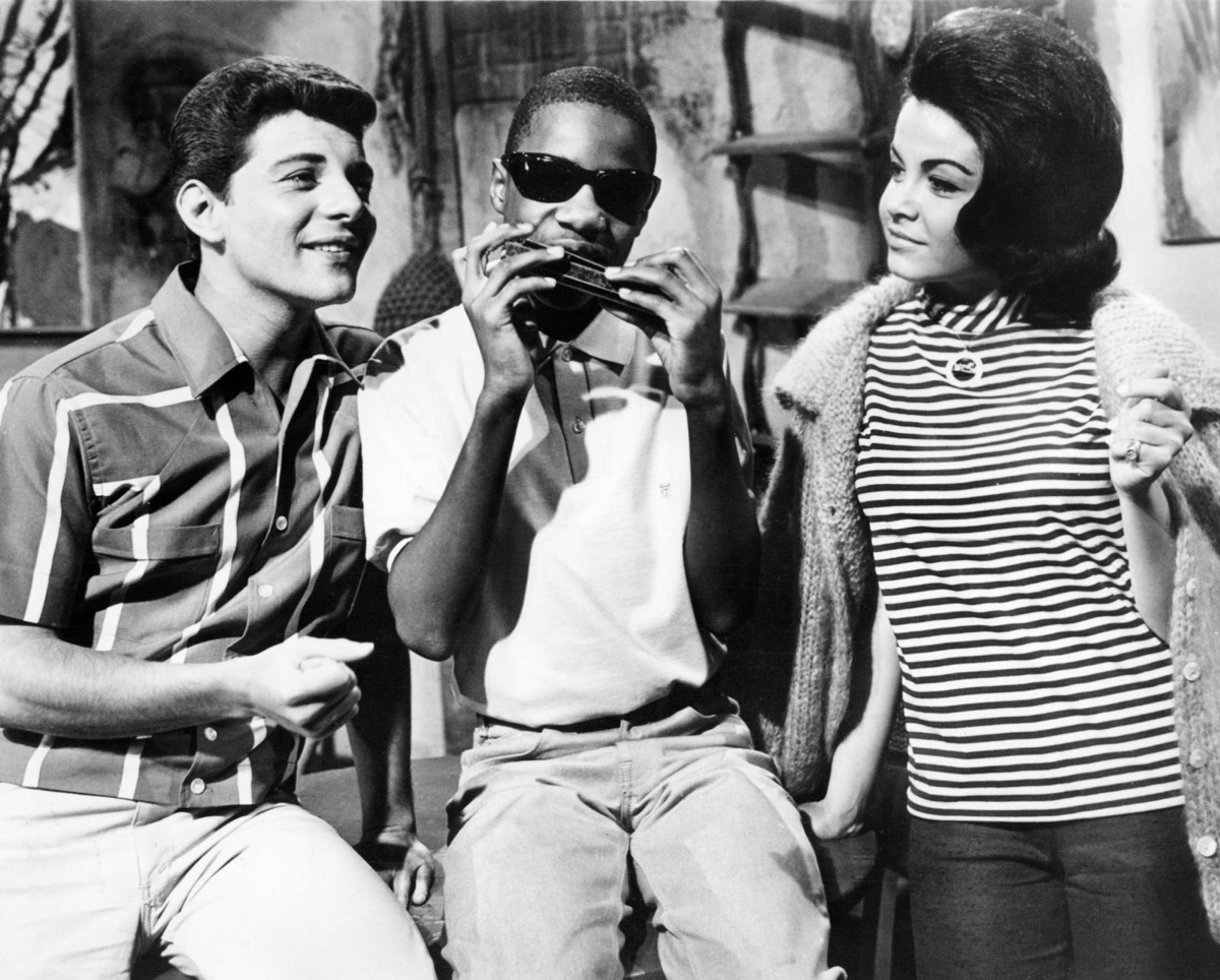 Stevie Wonder stepped in front of the cameras at just 13 and played himself in the 1964 film 