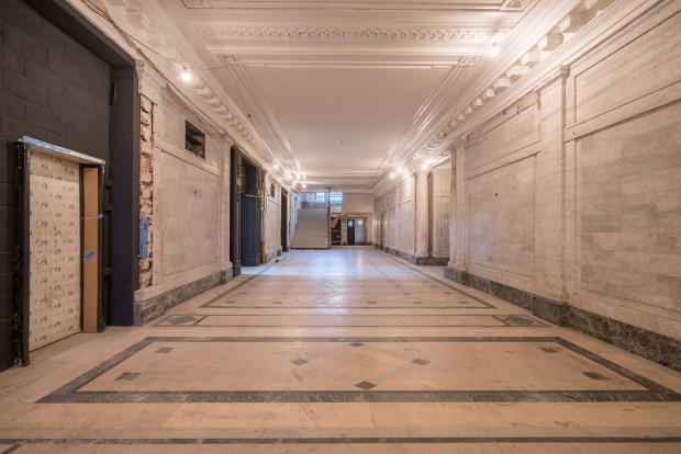 The interior of the Old Bronx Courthouse at E. 161st St. and Third Ave. in the Bronx. (Courtesy of Tri State Commercial)