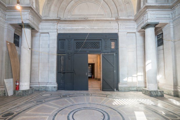 The interior of the Old Bronx Courthouse at E. 161st St. and Third Ave. in the Bronx. (Courtesy of Tri State Commercial)