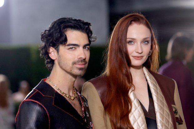 Joe Jonas and Sophie Turner attend the 2nd Annual Academy Museum Gala at Academy Museum of Motion Pictures on October 15, 2022 in Los Angeles.