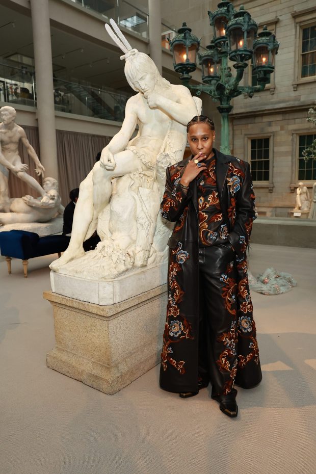 NEW YORK, NEW YORK - MAY 06: Lena Waithe attends The 2024 Met Gala Celebrating "Sleeping Beauties: Reawakening Fashion" at The Metropolitan Museum of Art on May 06, 2024 in New York City. (Photo by Arturo Holmes/MG24/Getty Images for The Met Museum/Vogue)