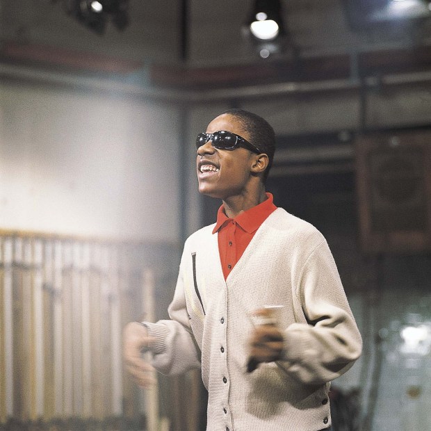 American singer, songwriter, musician and record producer Stevie Wonder performs on the Rediffusion TV show "Ready Steady Go!" at Television House on Kingsway, London, UK, December 1963.