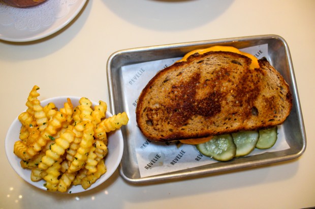 The patty melt from Revelie Luncheonette. (Kaitlyn Rosati for New York Daily News)