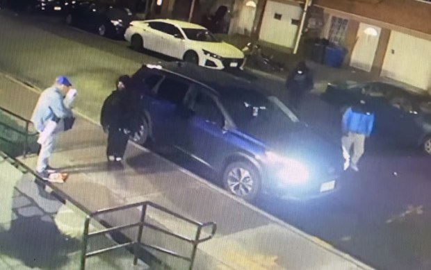 Debbie Villanueva was randomly punched Friday, May 10, 2024, outside her parked Nissan Rogue on Beach 96th St. near Rockaway Beach Blvd. in Queens as she unloaded groceries.